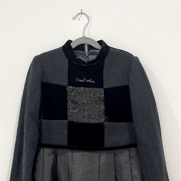 LNWOT Pierre Cardin Black Logo Dress - Size 12 - Picture 2 of 8